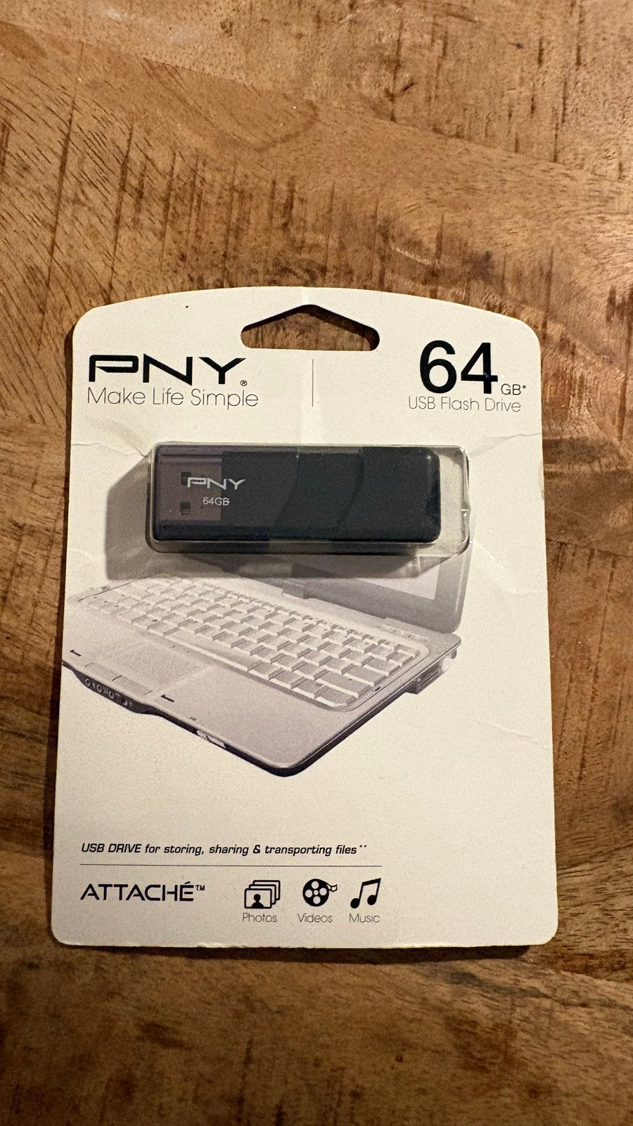 PNY Attaché 64GB USB Flash Drive, Ophalen of Verzenden, Nieuw, 64 GB