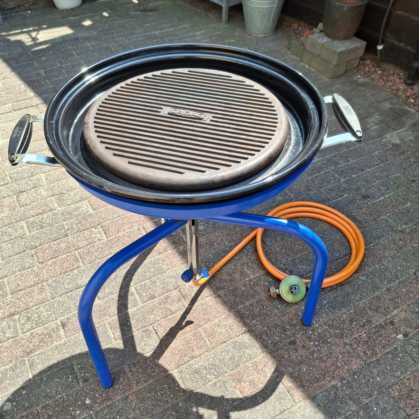 Cadac Skottelbraai met gasregelaar en slang, Ophalen, Gebruikt, Cadac