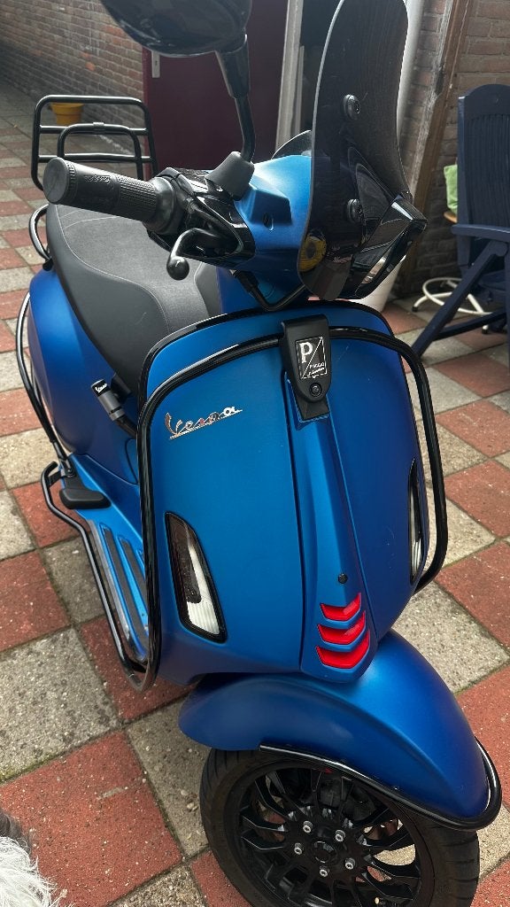 Vespa Sprint 4T Full Option (blauw kenteken), Ophalen, Gebruikt, Vespa S, 80 cc