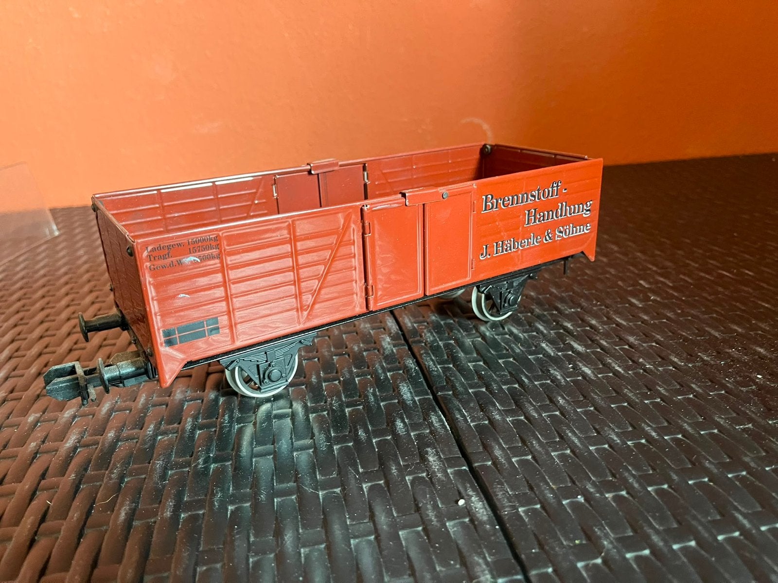 Märklin 5482 Kolenwagen "Brennstoff-Handlung J. Häberle", Wisselstroom, Wagon, Ophalen of Verzenden, Zo goed als nieuw
