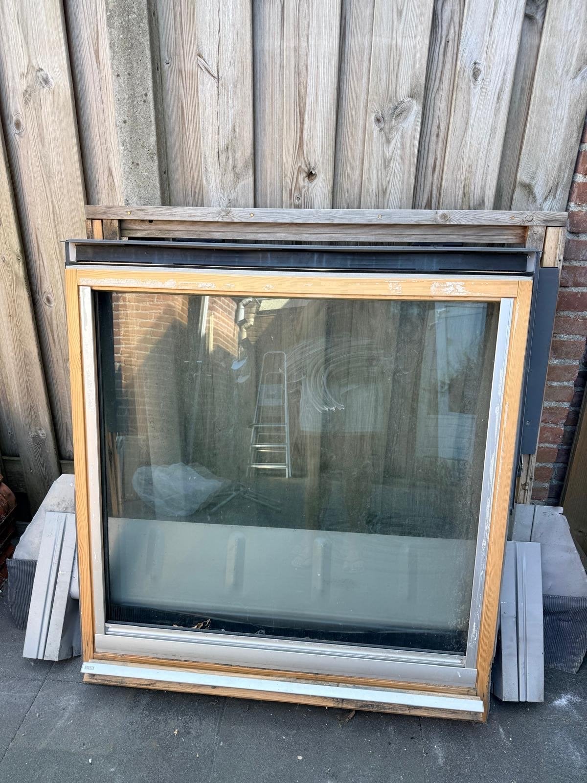Gebruikt Velux Dakraam met Dubbelglas, Gebruikt, 80 tot 120 cm, Ophalen of Verzenden, Dubbelglas