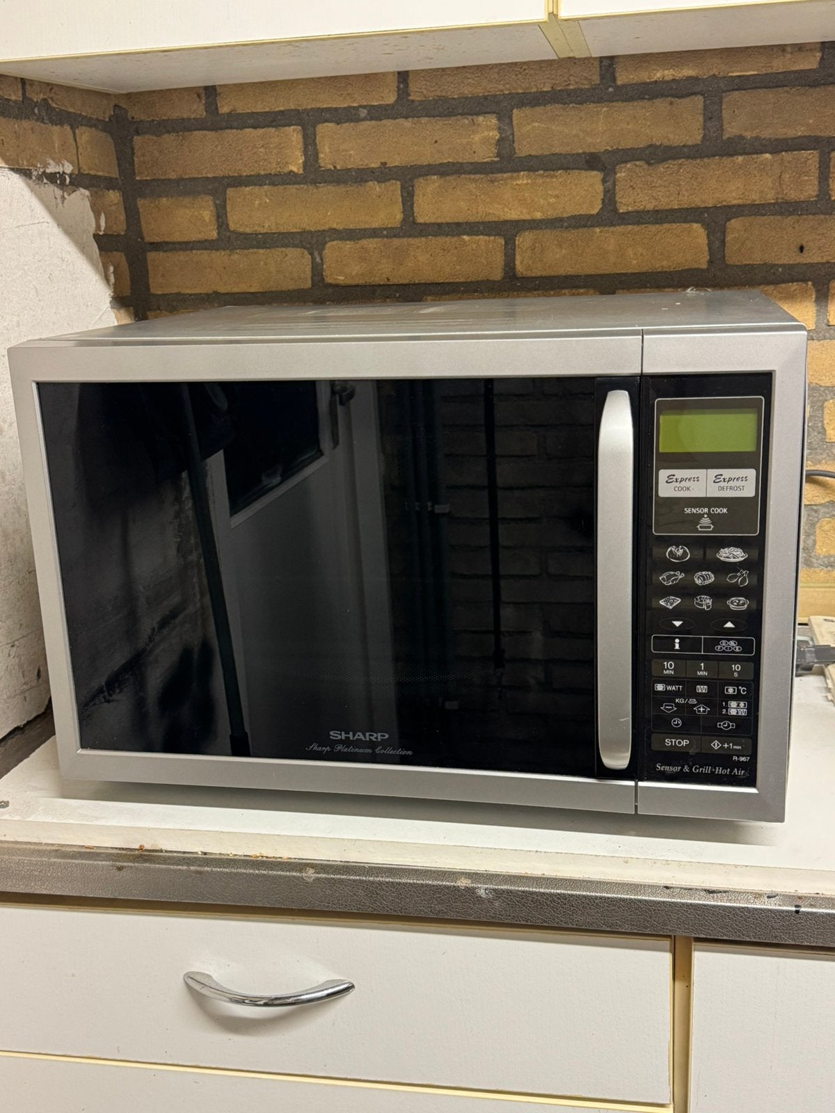 Sharp combimagnetron, Ophalen, Combimagnetron, Gebruikt, Grill