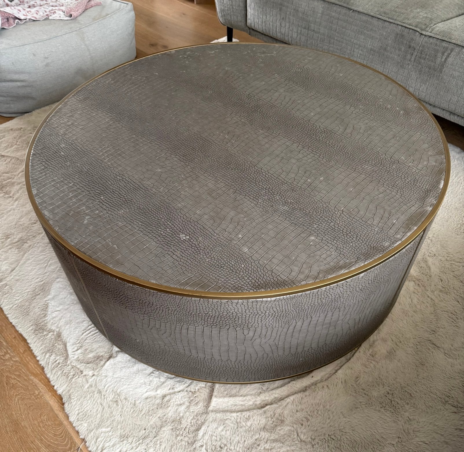 Te koop salontafel van merk Richmond, Ophalen, Gebruikt, 50 tot 100 cm, Rond