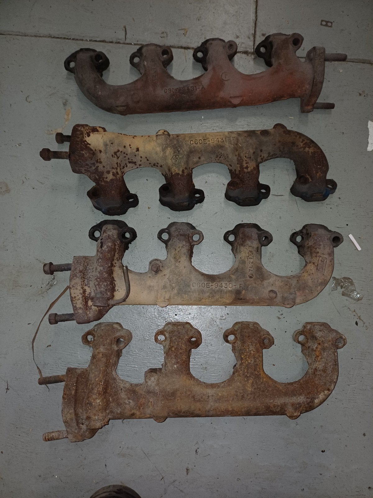 4x uitlaatspruitstuk o.a. mustang ford 289/302, Auto-onderdelen, Ophalen of Verzenden, Nieuw, Ford