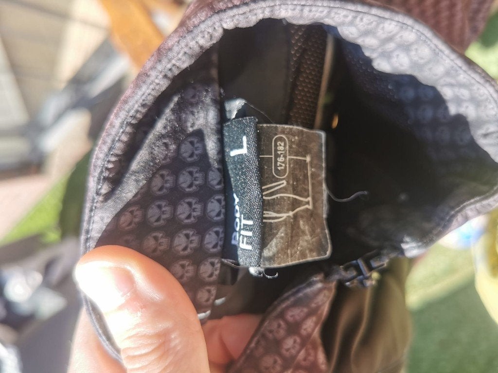 Bering Softshell Motorjas Maat L Skull, Motoren, Ophalen of Verzenden, Tweedehands, Jas | textiel