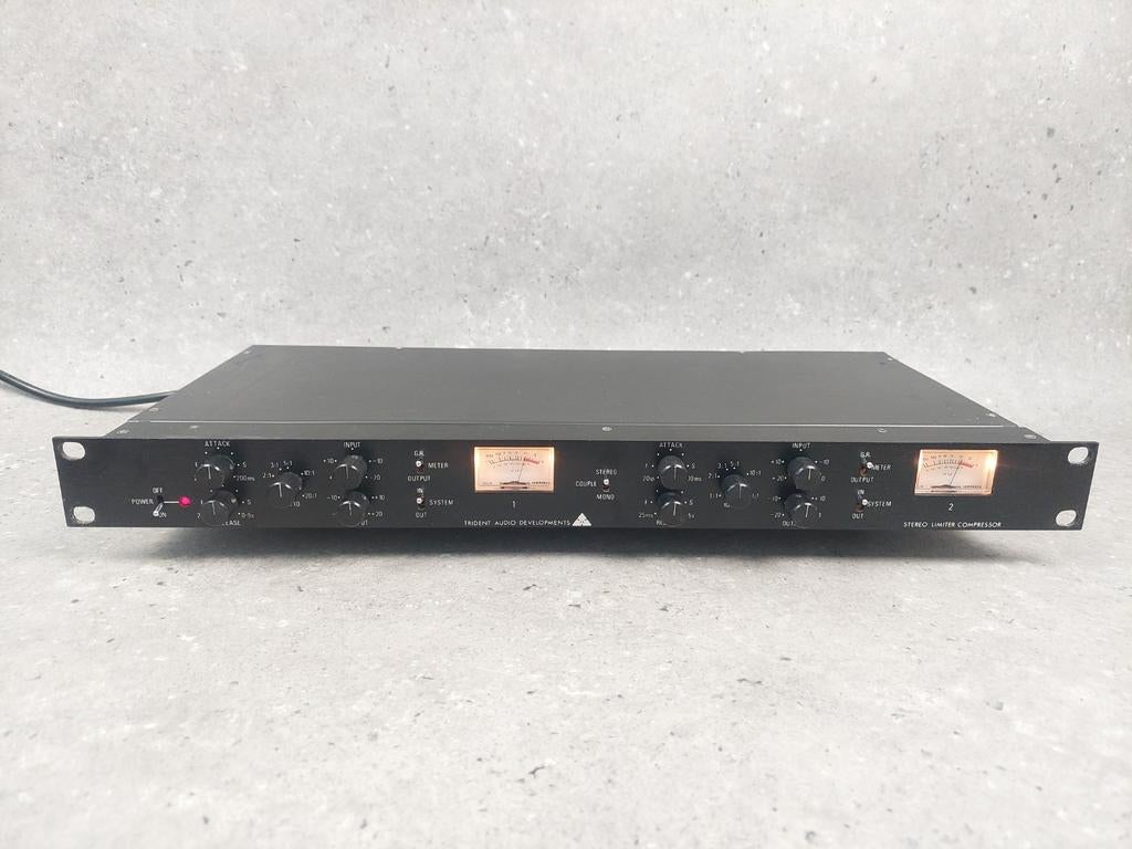👉 Trident Audio Developments, 70's stereo FET-Compressor, Muziek en Instrumenten, Ophalen of Verzenden, Gebruikt, Compressor