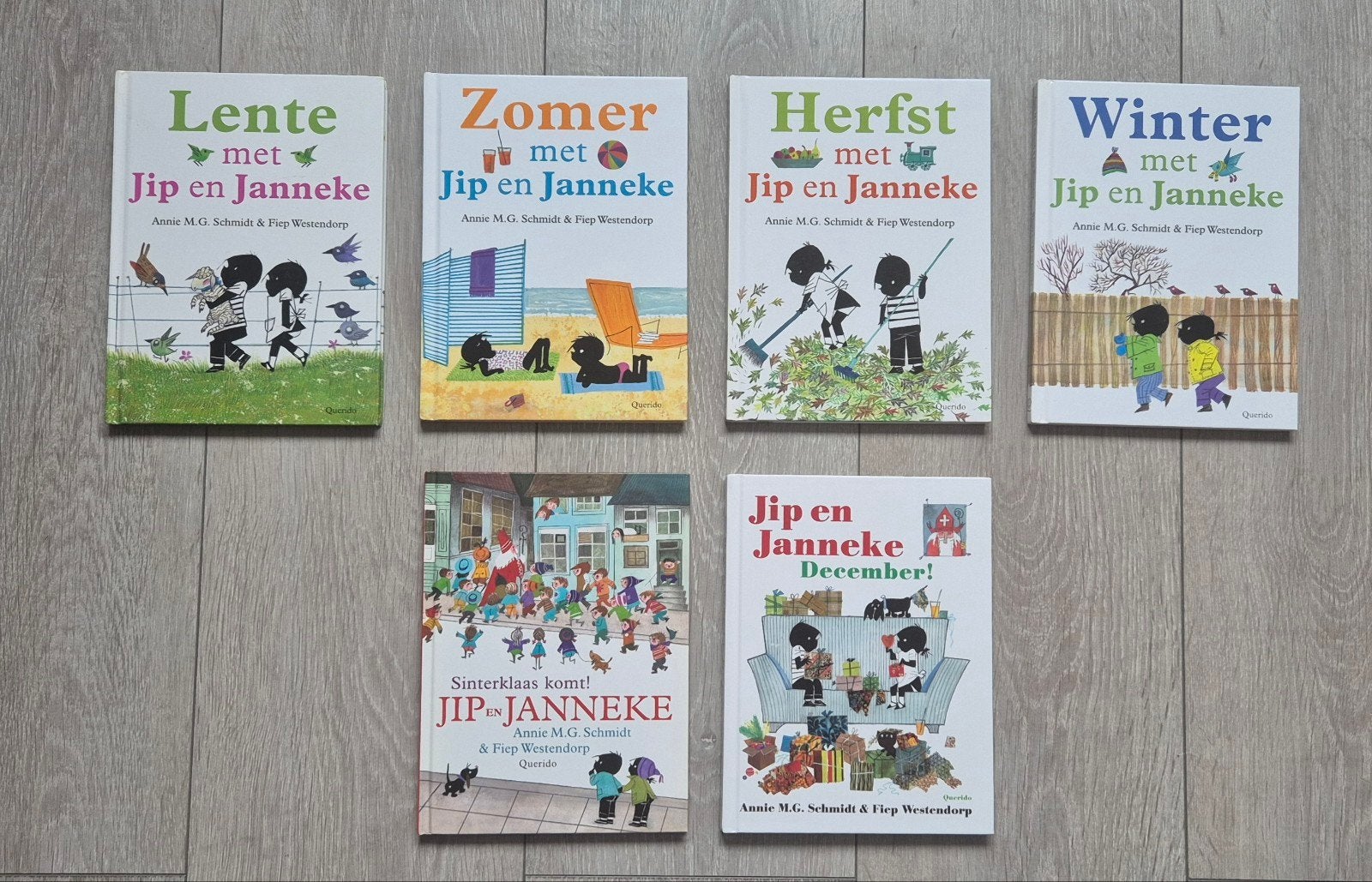 6x Jip & Janneke, Boeken, Ophalen of Verzenden, Gelezen, Fictie algemeen