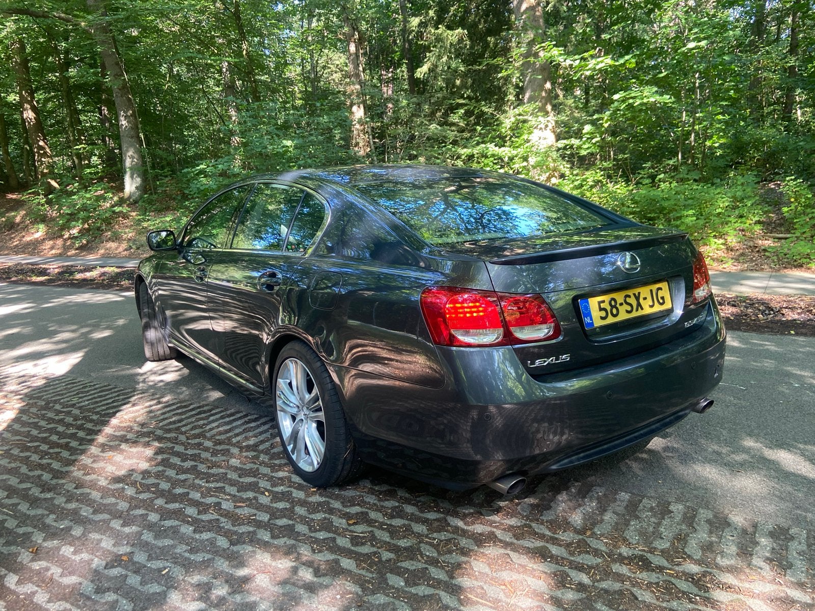 Lexus GS(-H) 3.5 V6 Hybrid CVT 2006 Grijs, Auto's, Lexus, Achterwielaandrijving, 296 pk, 2000 kg, Origineel Nederlands