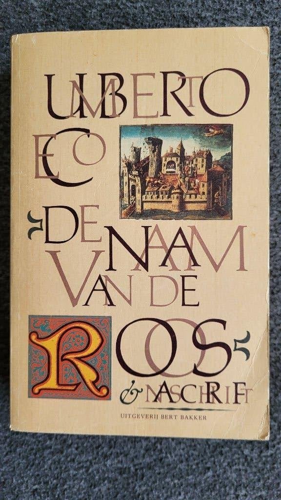 Umberto Eco - De Naam van de Roos (paperback), Gelezen, Ophalen of Verzenden, Umberto Eco, Europa overig
