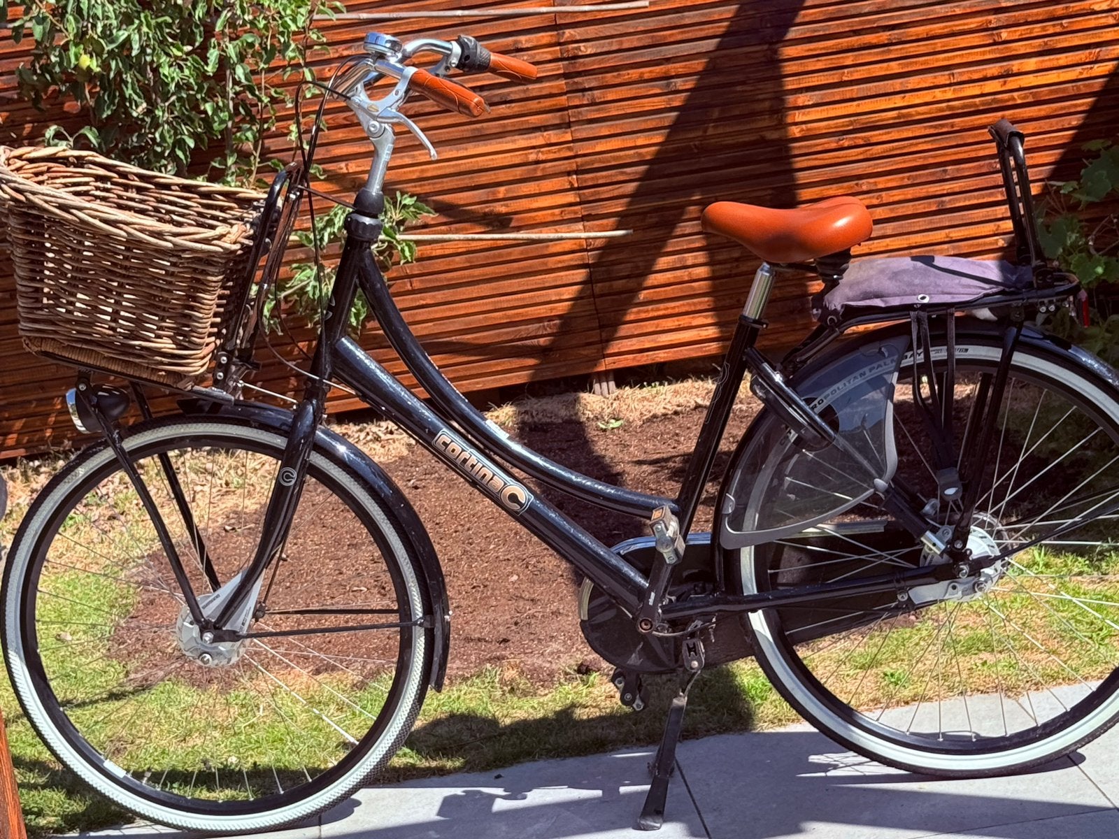 Cortina C Transportfiets Dames, Fietsen en Brommers, Overige merken, Gebruikt, 47 tot 50 cm, Versnellingen
