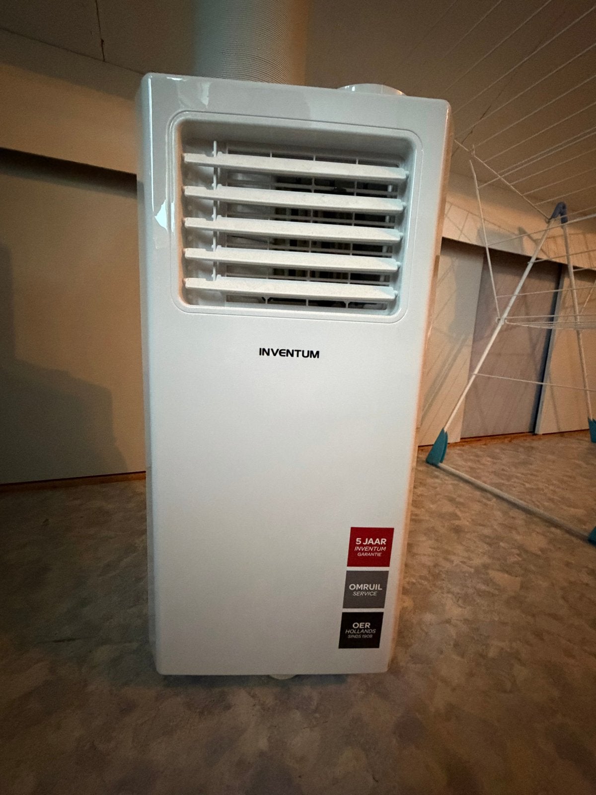 Inventum AC901 3-in-1 Mobiele Airco - Koelen, Ontvochtigen,, Ophalen, 3 snelheden of meer, Zo goed als nieuw, Koelen en Ontvochtigen