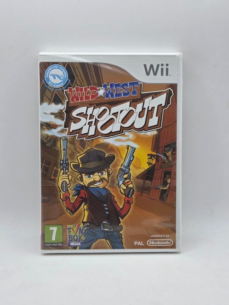 Wild West Shootout Wii SEALED, Onbekend e-mailadres, Shooter, 1 speler, Nieuw