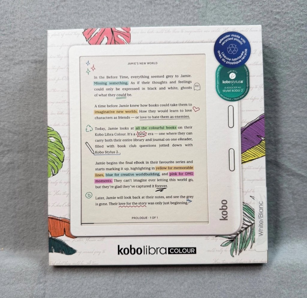 Kobo Libra colour 32gb ZGAN, Computers en Software, E-readers, Ophalen of Verzenden, Zo goed als nieuw