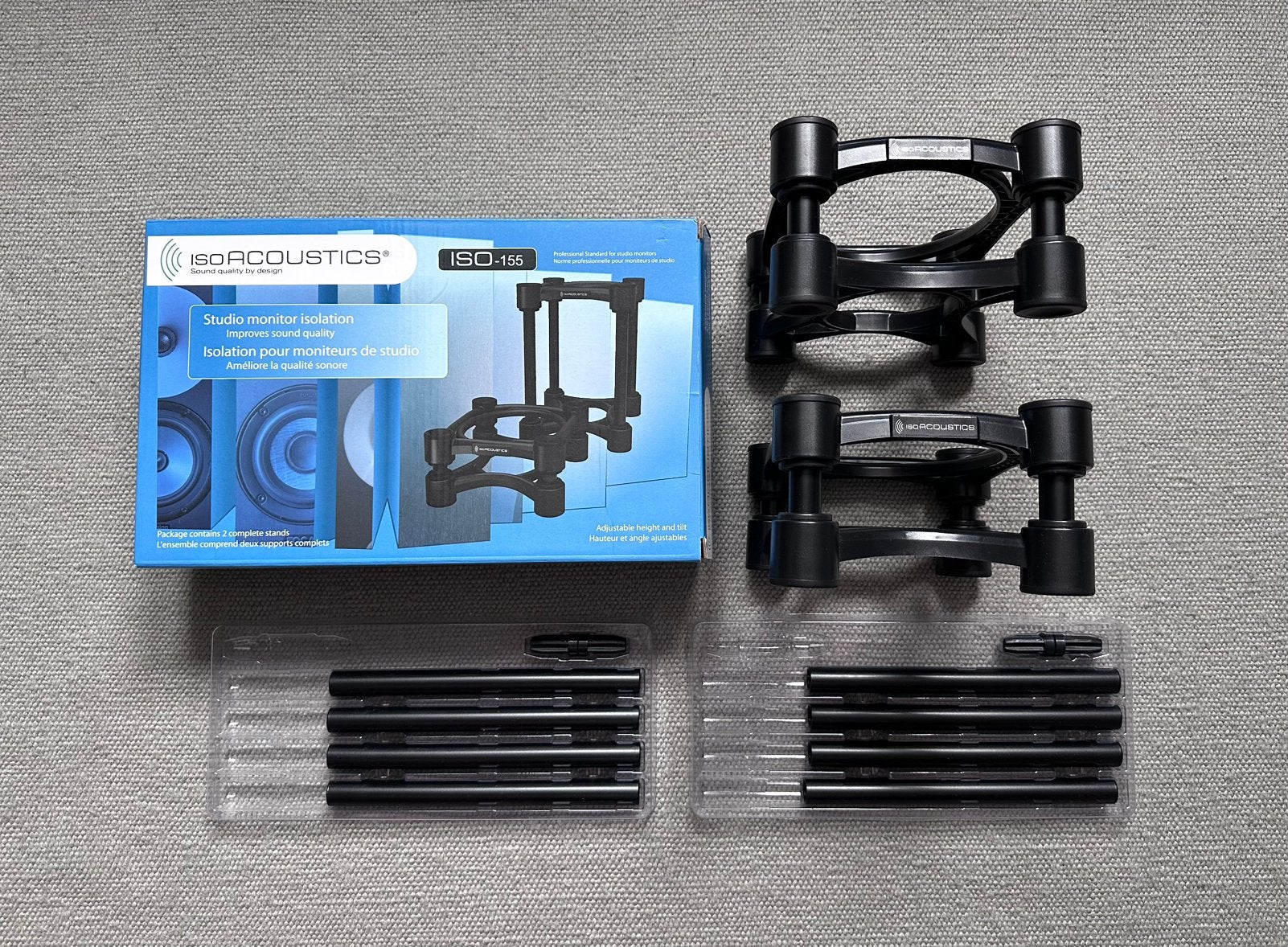 IsoAcoustics ISO-155 monitor stands