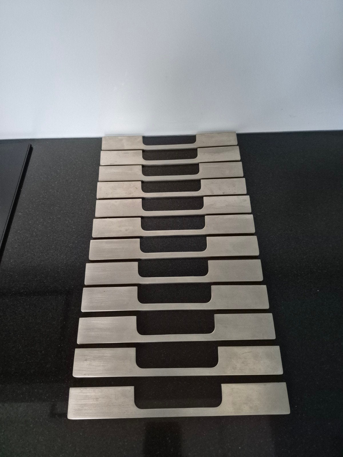Keukengreepjes RVS (13 stuks), Ophalen of Verzenden, Eenpersoons, 90 cm