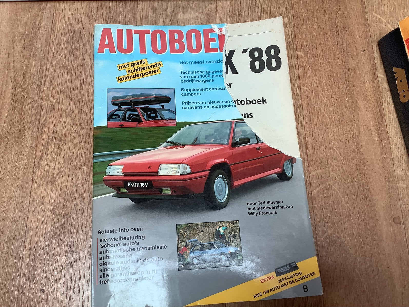 Autoboek 1988, Ophalen of Verzenden, Zo goed als nieuw, Overige merken