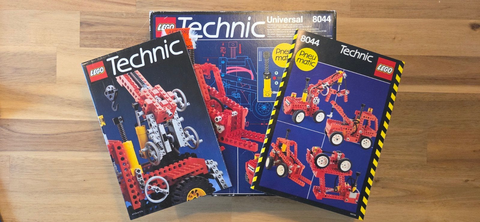 Vintage LEGO Technic 8044 Pneumatic Set, Kinderen en Baby's, Inclusief instructies, Gebruikt, Lego, Ophalen of Verzenden