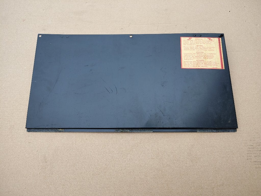 Achterplaat Rock-ola 480/ Techna (1980) jukebox, Verzamelen, Ophalen of Verzenden, Gebruikt, 1950 tot 1960, Seeburg