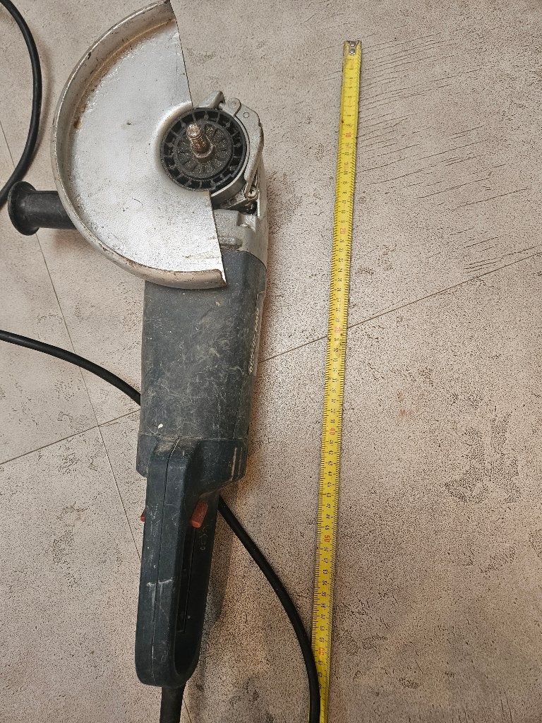 Bosch GWS 25-230 haakse slijper – 230 mm, Ophalen of Verzenden, Gebruikt, 1000 watt of meer, Haakse handslijpmachine