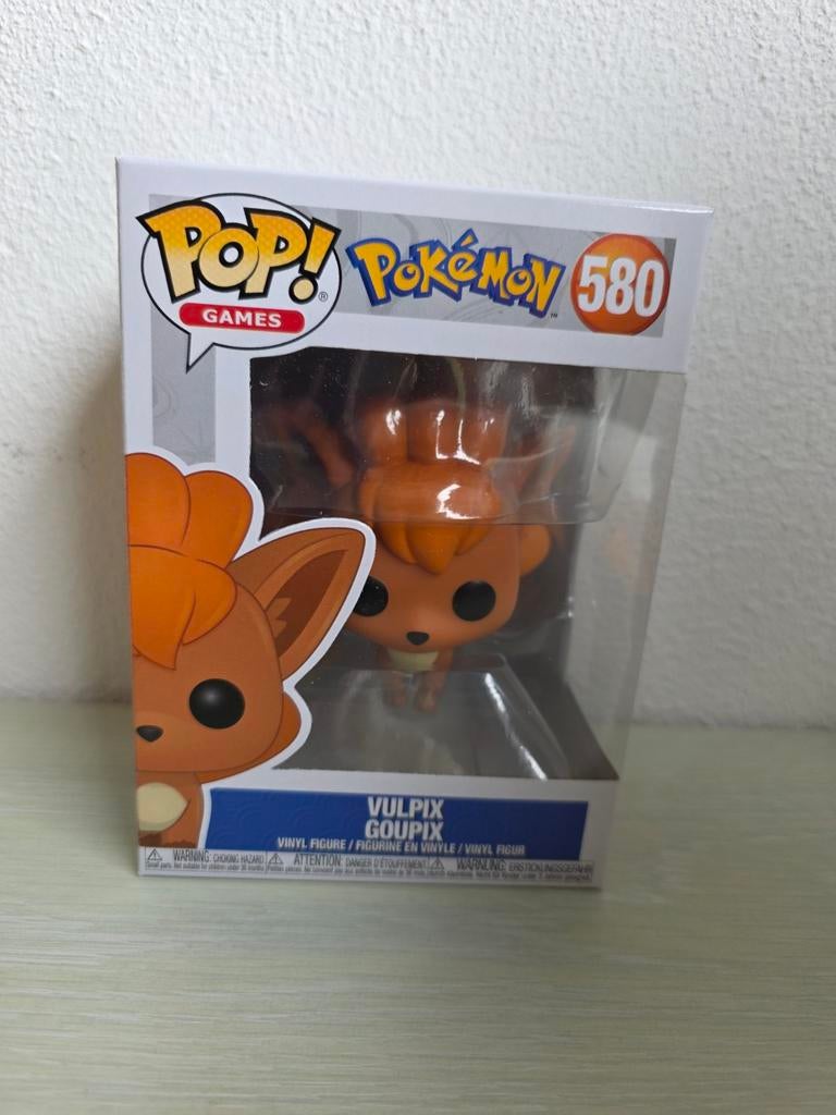 Vulpix - Pokemon Funko - 580, Verzamelen, Poppetjes en Figuurtjes, 21 Holborn Viaduct, London, EC1A 2DY, SupportEMEA@Funko.com