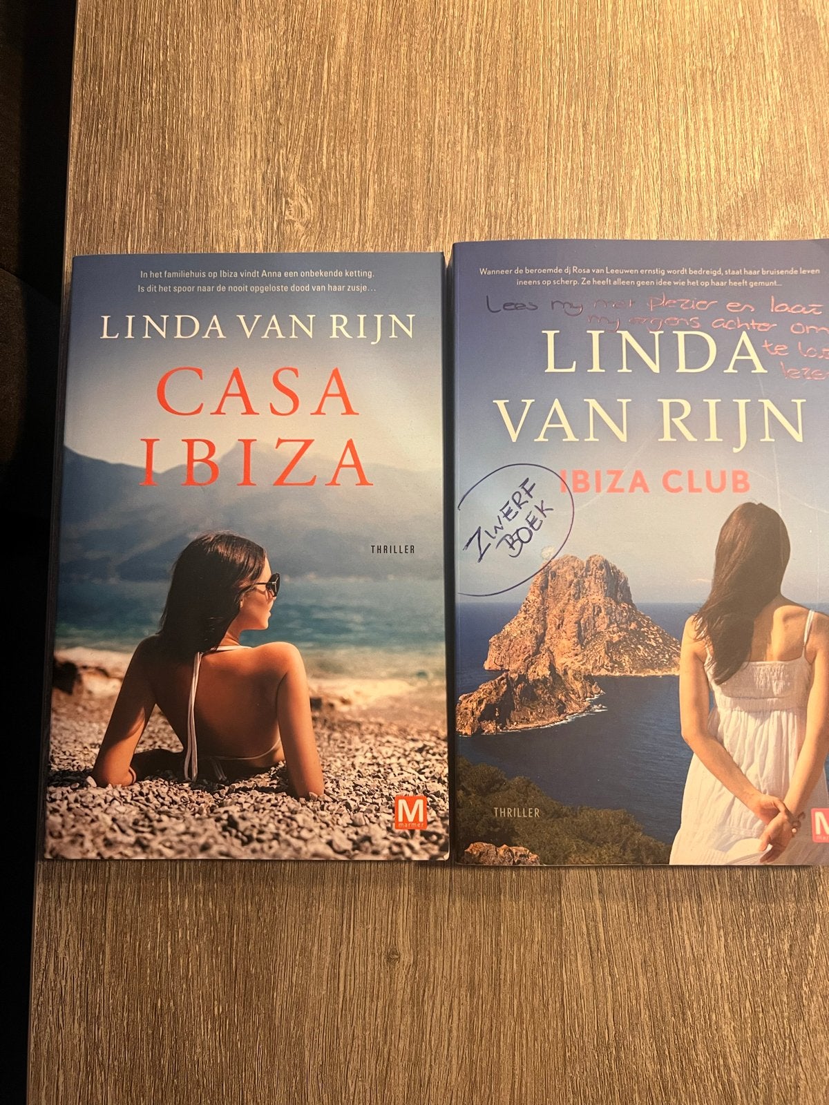 Linda van Rijn Thrillers: Casa Ibiza & Ibiza Club, Ophalen of Verzenden, Gelezen, Nederland