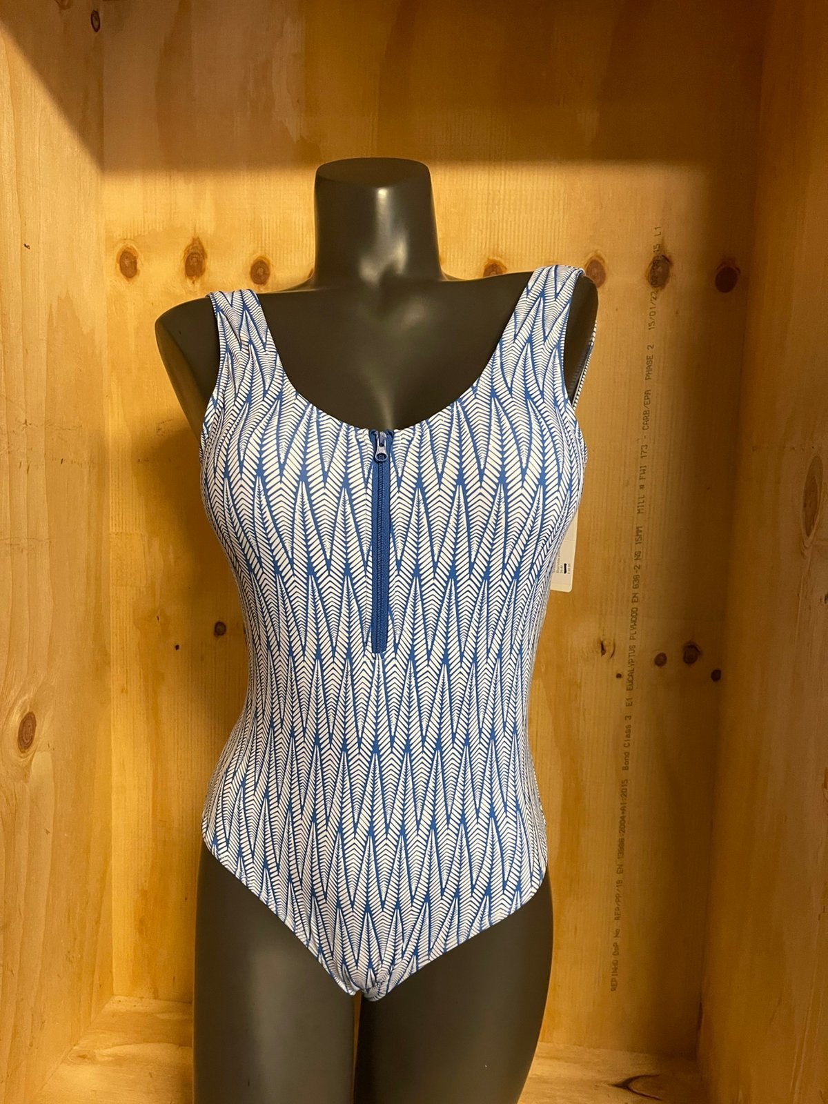 Lingadore badpak maat 38, Kleding | Dames, Badmode en Zwemkleding, Nieuw, Badpak, Blauw, Verzenden
