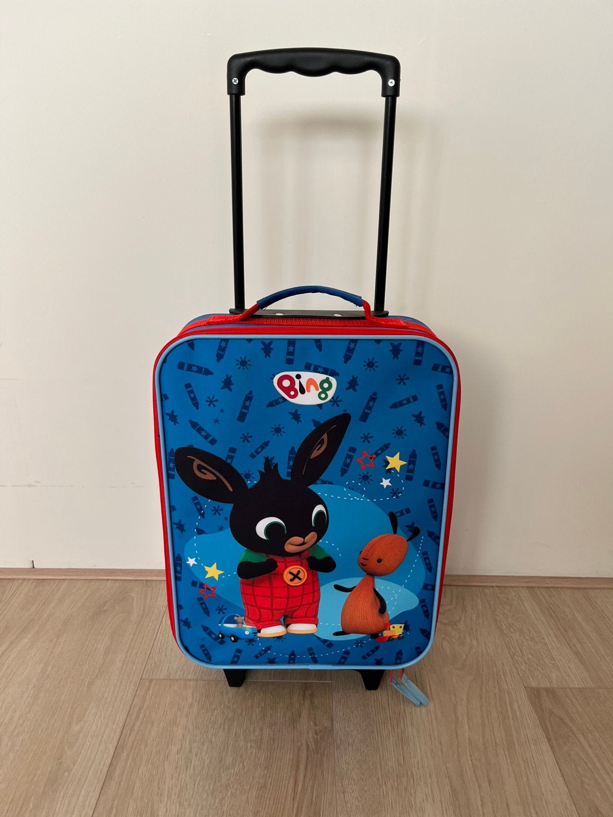 Bing koffer logeerkoffer, Hard kunststof, Minder dan 50 cm, Ophalen of Verzenden, Zo goed als nieuw