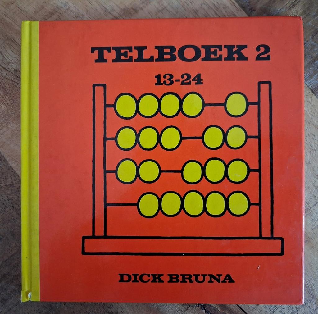 Dick Bruna  - Telboek 2  - vintage boek, Boeken, Ophalen of Verzenden, Dick Bruna, Fictie algemeen