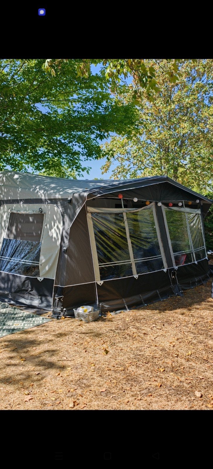 Obelink Jupiter Easy Air voortent omloopmaat 11, Caravans en Kamperen, Tenten, Ophalen, Zo goed als nieuw, Tot en met 4