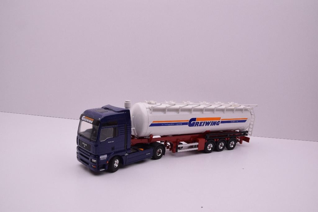 MAN TGX  ''  Greiwing  GMBH ''   Tekno, Ophalen of Verzenden, Zo goed als nieuw, Bus of Vrachtwagen, Tekno