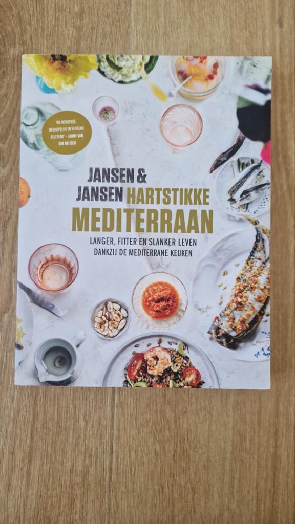 Janine Jansen - Hartstikke mediterraan, Boeken, Ophalen of Verzenden, Zo goed als nieuw, Janine Jansen; Annemieke Jansen