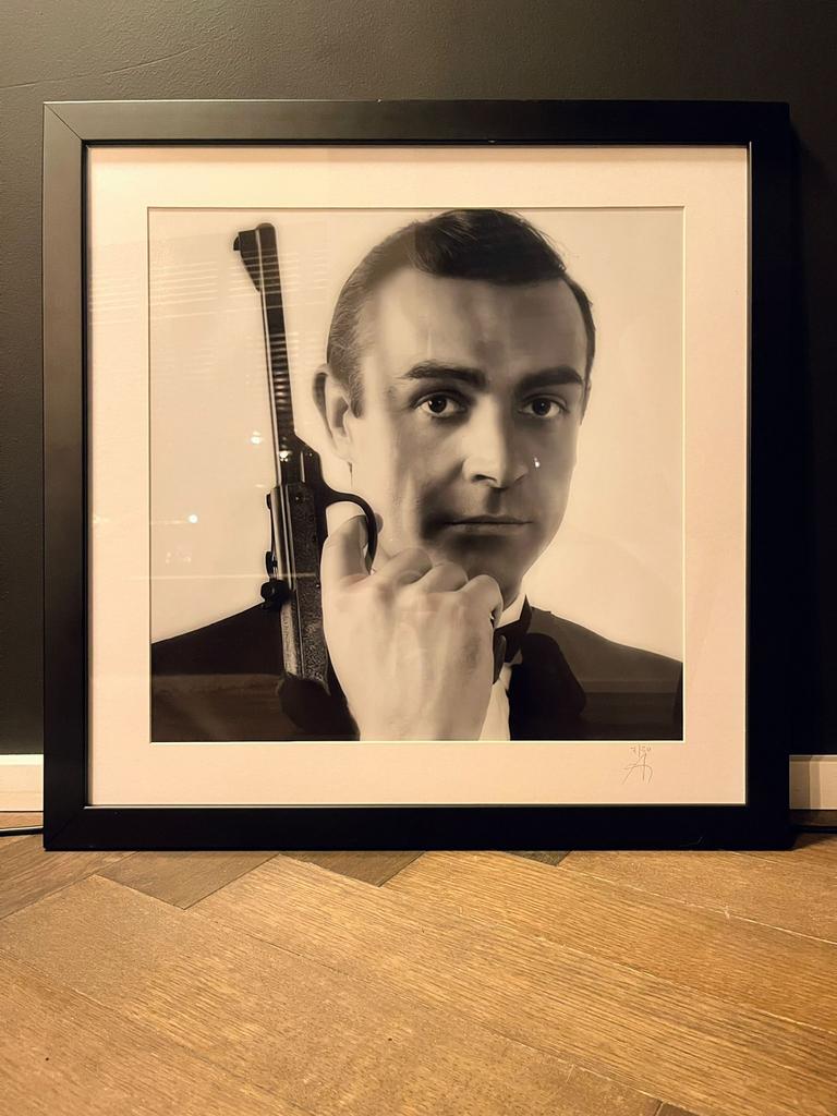 Gelimiteerde originele kunstfoto James Bond 007!, Antiek en Kunst, Kunst | Tekeningen en Foto's, Ophalen of Verzenden