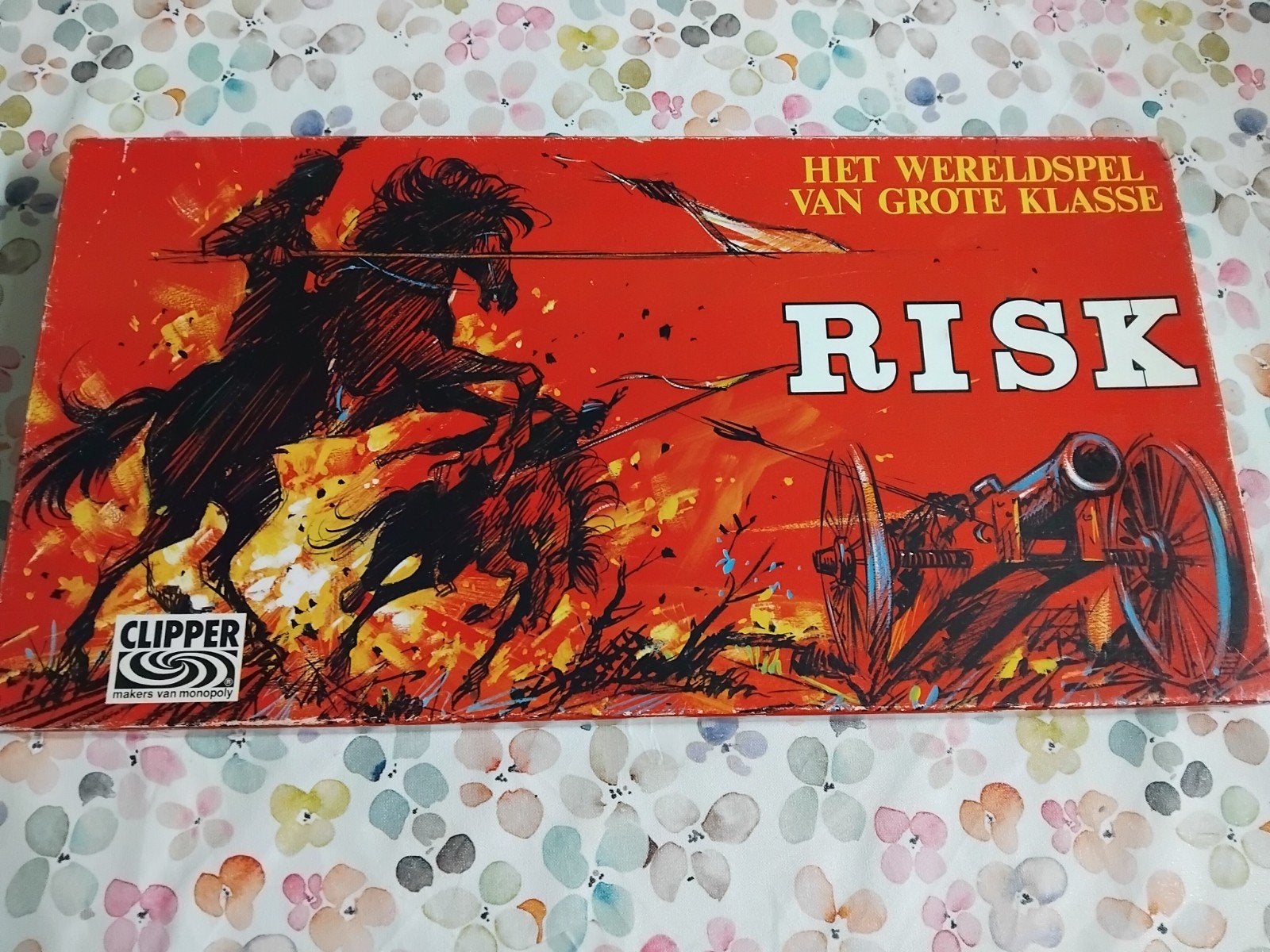 Risk de oude rode variant clipper, Hobby en Vrije tijd, Gezelschapsspellen | Bordspellen, Ophalen