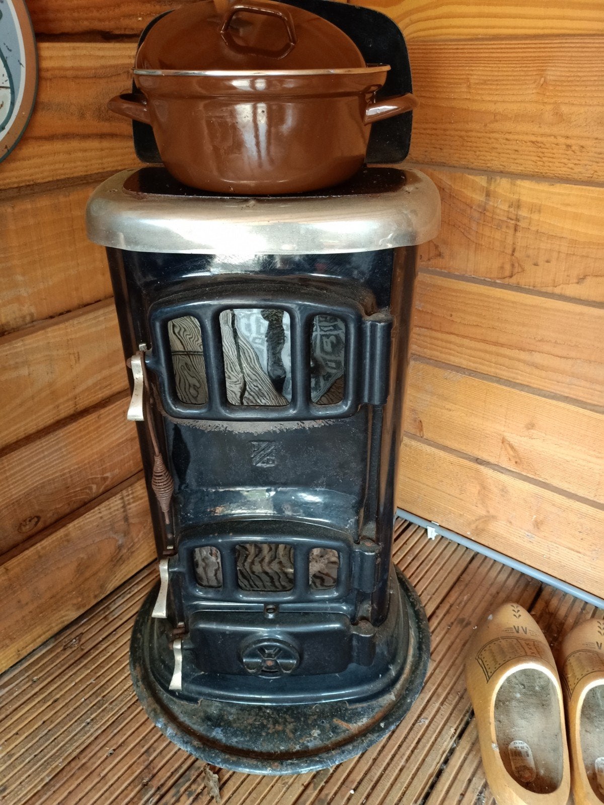 Antieke keuken kachel, Huis en Inrichting, Kachels, Ophalen of Verzenden, Hout, Houtkachel