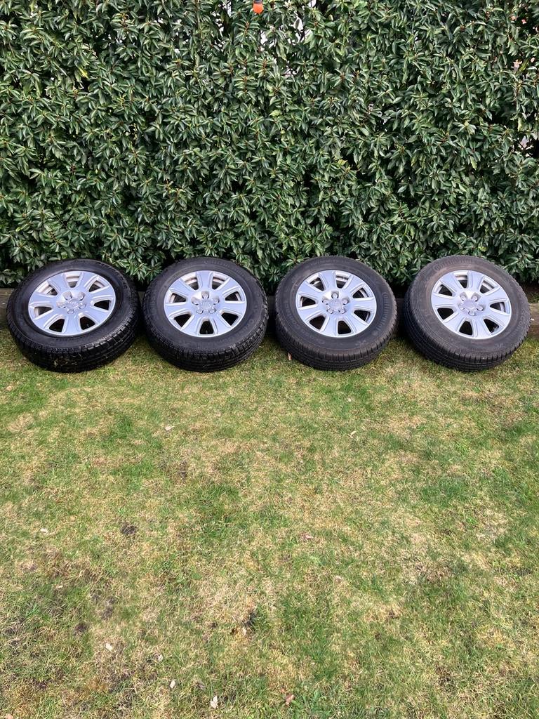 AO Continental CrossContact Winterbanden 215/65 R16 + velgen, Auto-onderdelen, Banden en Velgen, Ophalen, 16 inch, Banden en Velgen