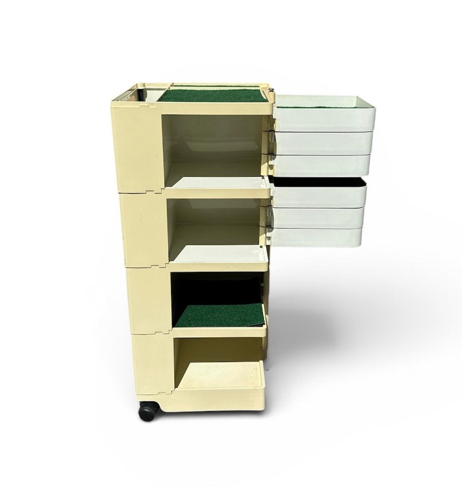 234. Kunstof trolley, Bieffeplast – model Boby Container, Ophalen