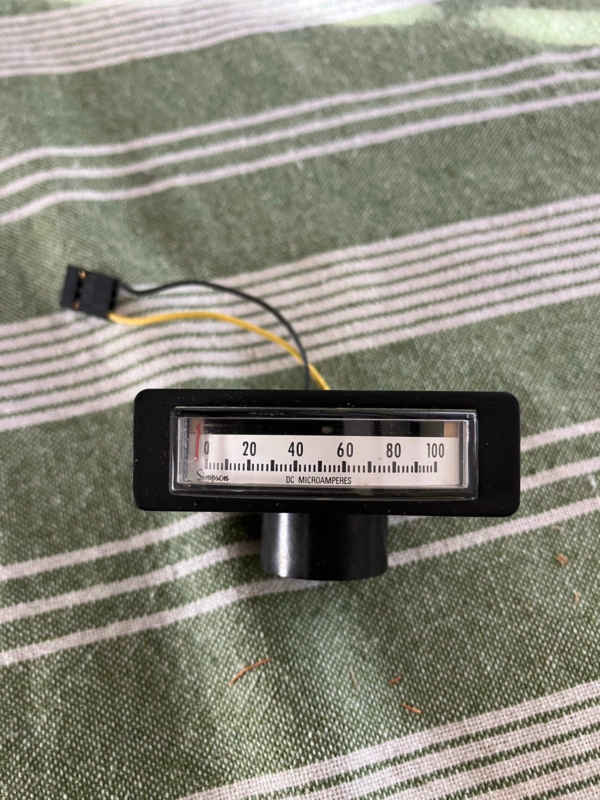 Vintage Simpson DC Microamperes Meter - Made in USA, Ophalen of Verzenden, Nieuw