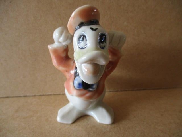 adv10201 donald beeldje 1, Verzamelen, Disney, Ophalen, Donald Duck, Gebruikt, Beeldje of Figuurtje