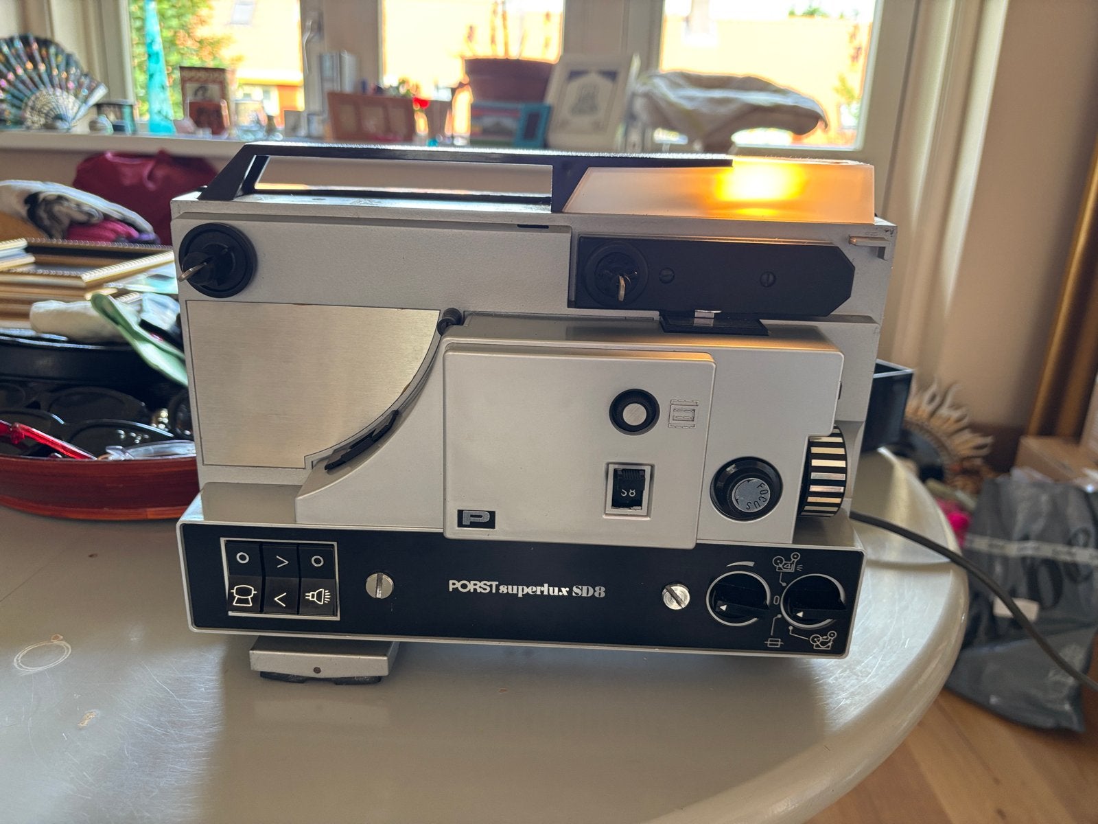 PORST Superlux SD8 Super 8 Filmprojector voor de klusser, Ophalen, Gebruikt