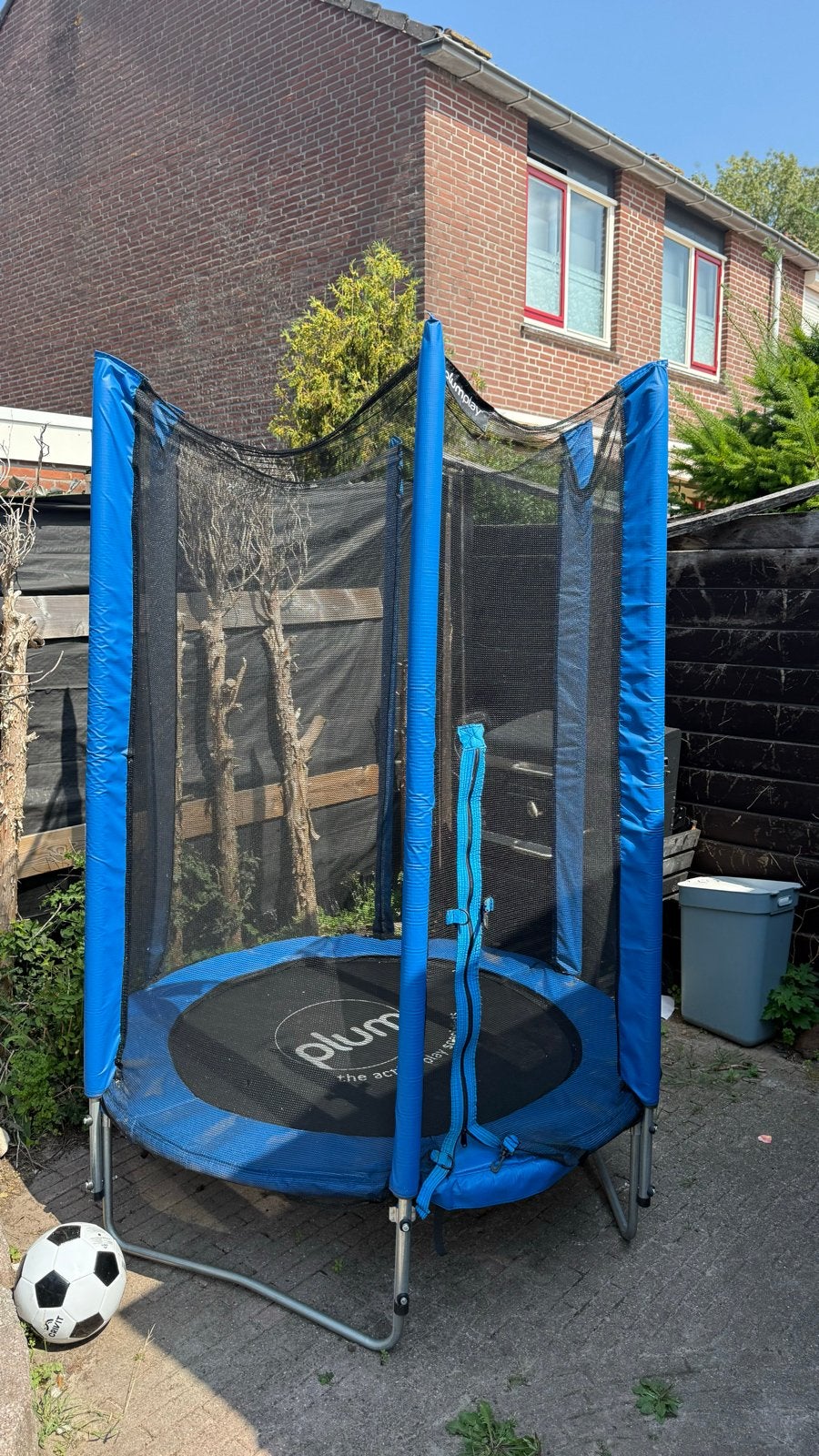 Trampoline, Ophalen, Gebruikt