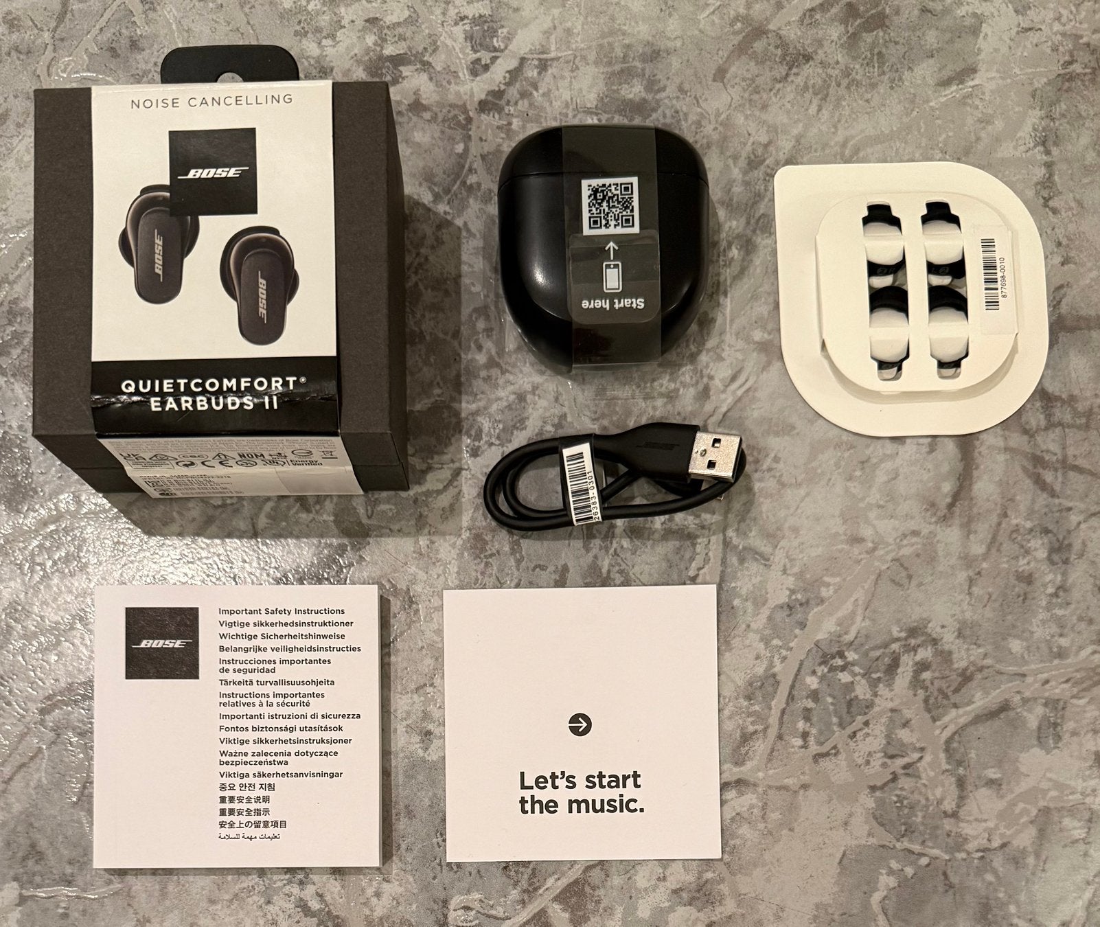 Bose QuietComfort Earbuds II oordopjes, Ophalen of Verzenden, Zo goed als nieuw