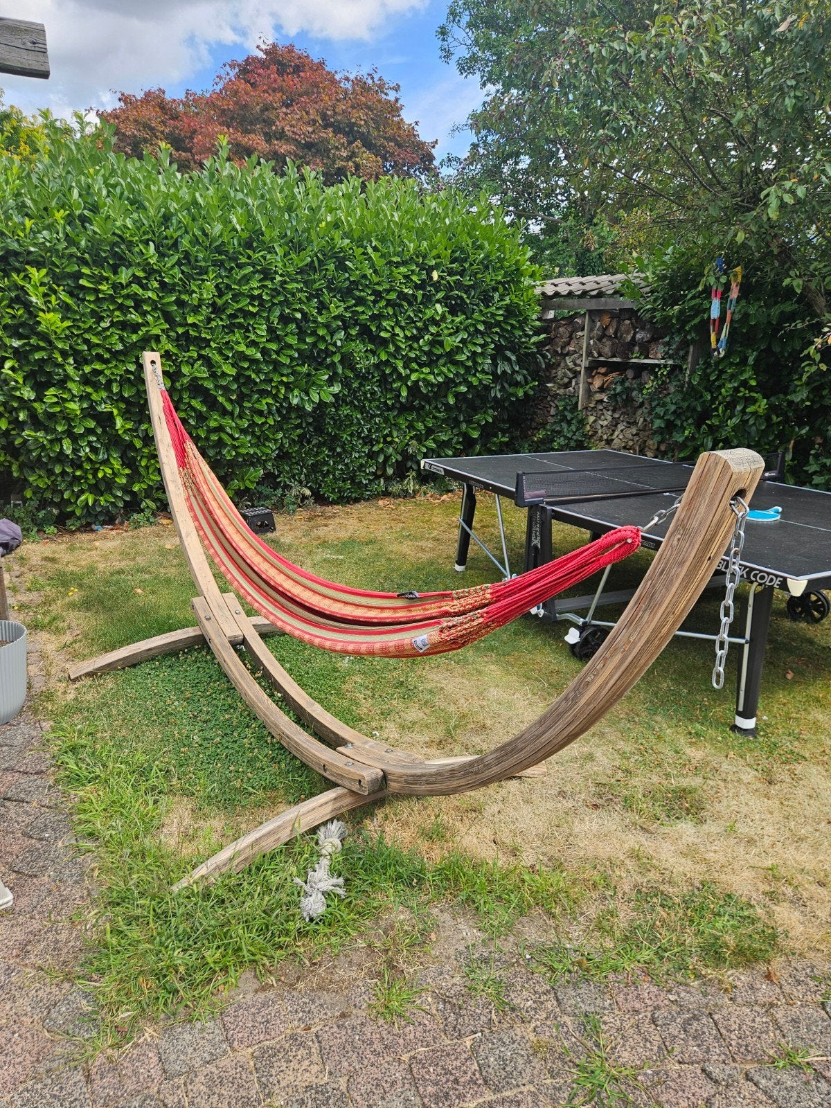 Hangmat standaard van Luilak, Ophalen, Gebruikt, Meerpersoons, Binnen