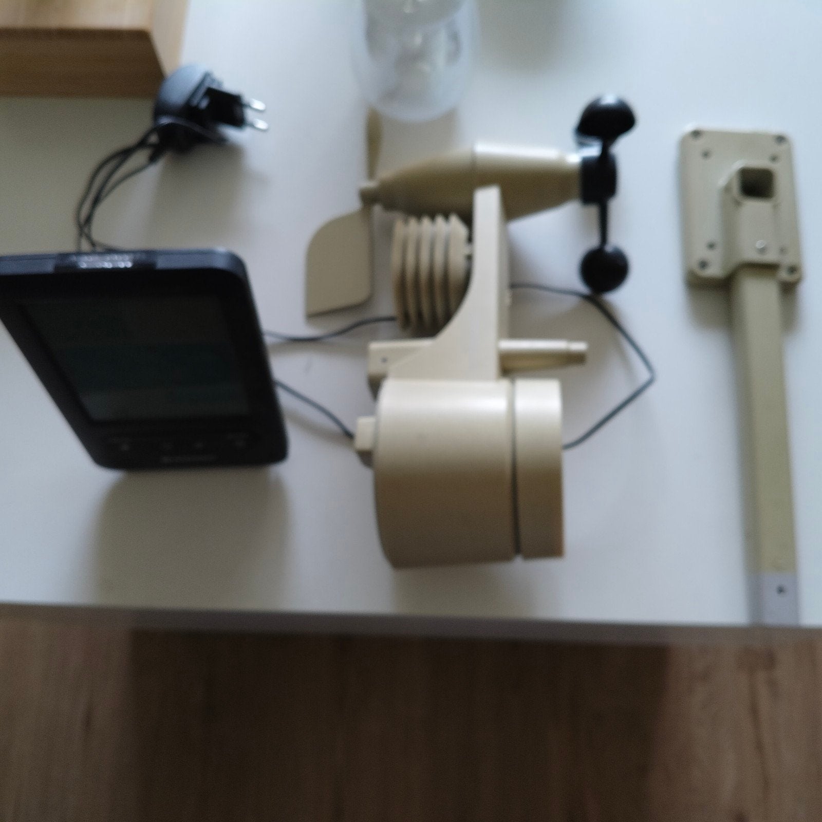 Bresser Weerstation met Buitensensor, Audio, Tv en Foto, Weerstations en Barometers, Ophalen, Gebruikt, Weerstation