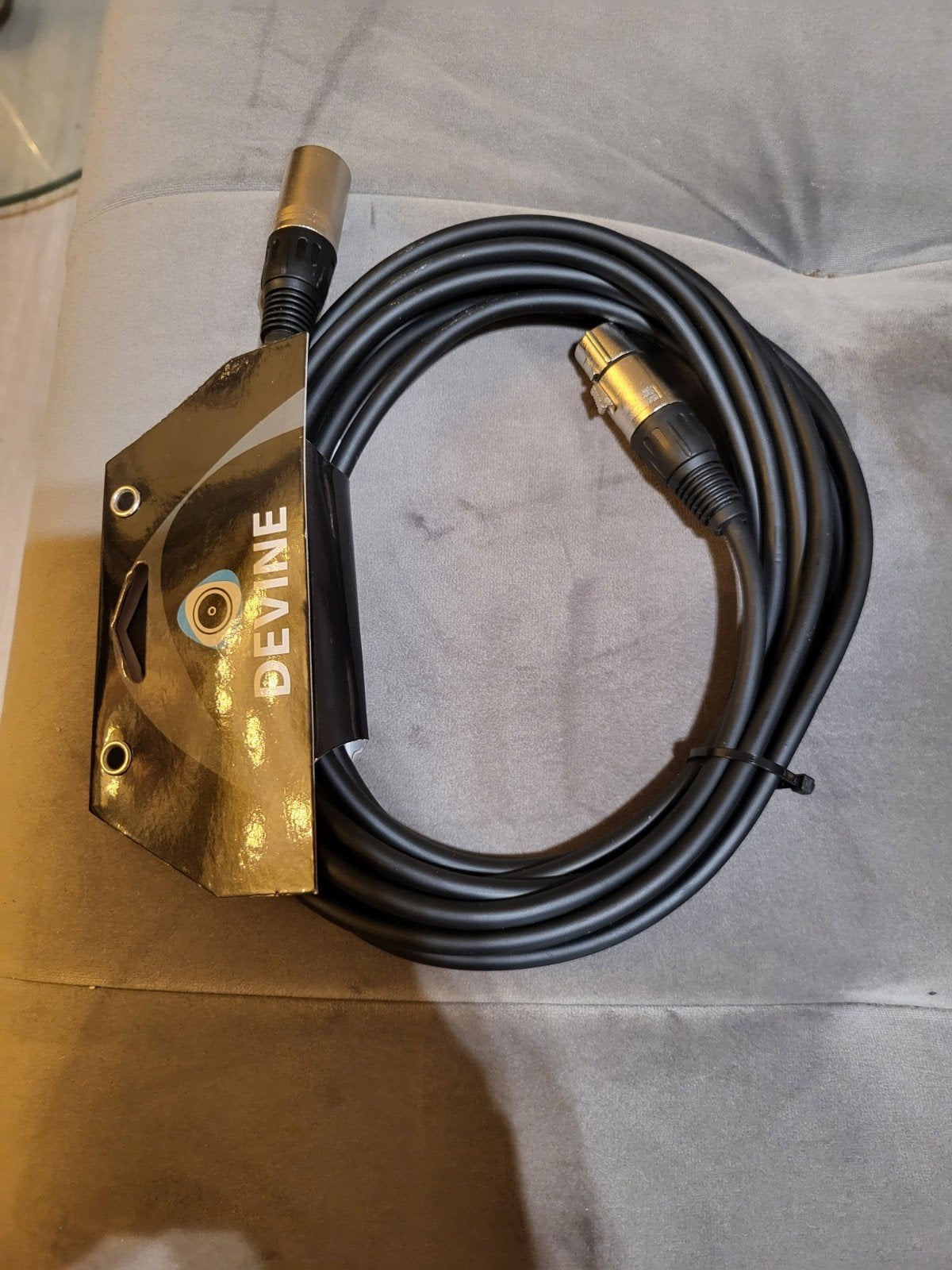 Devine MIC100/5 XLR Microfoonkabel - 5 meter, Ophalen