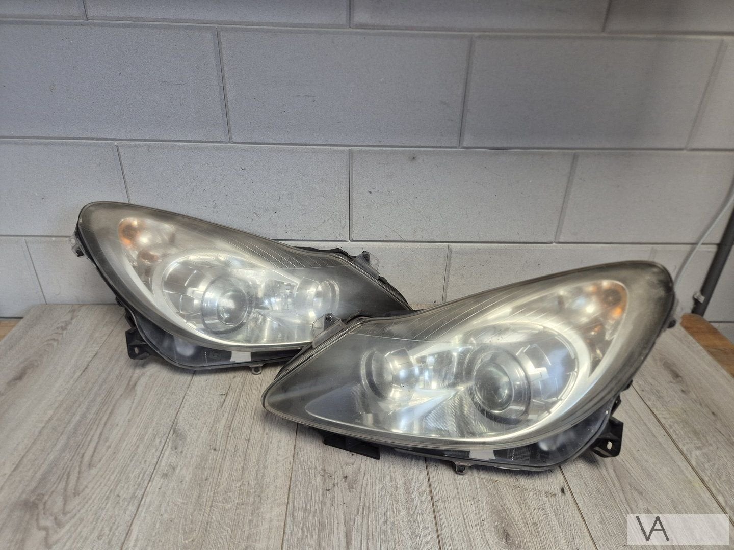 Opel Corsa D 2006 - 2010 koplamp rechts met bochtlicht AFL, Auto-onderdelen, Verlichting, Gebruikt, -, -, Opel