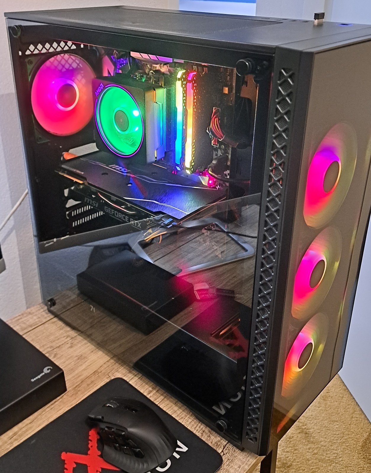 Gaming Pc | RTX 2070 SUPER | 32GB DDR4 | RYZEN 7 3700X, 32 GB, Refurbished, Ophalen of Verzenden, AMD Ryzen 7