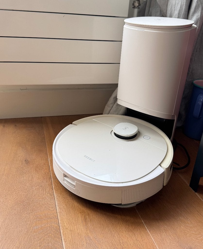 Robot stofzuiger Ecovacs Deebot CH1918, Bedienbaar via app, Robotstofzuiger, Ophalen, Stofzak