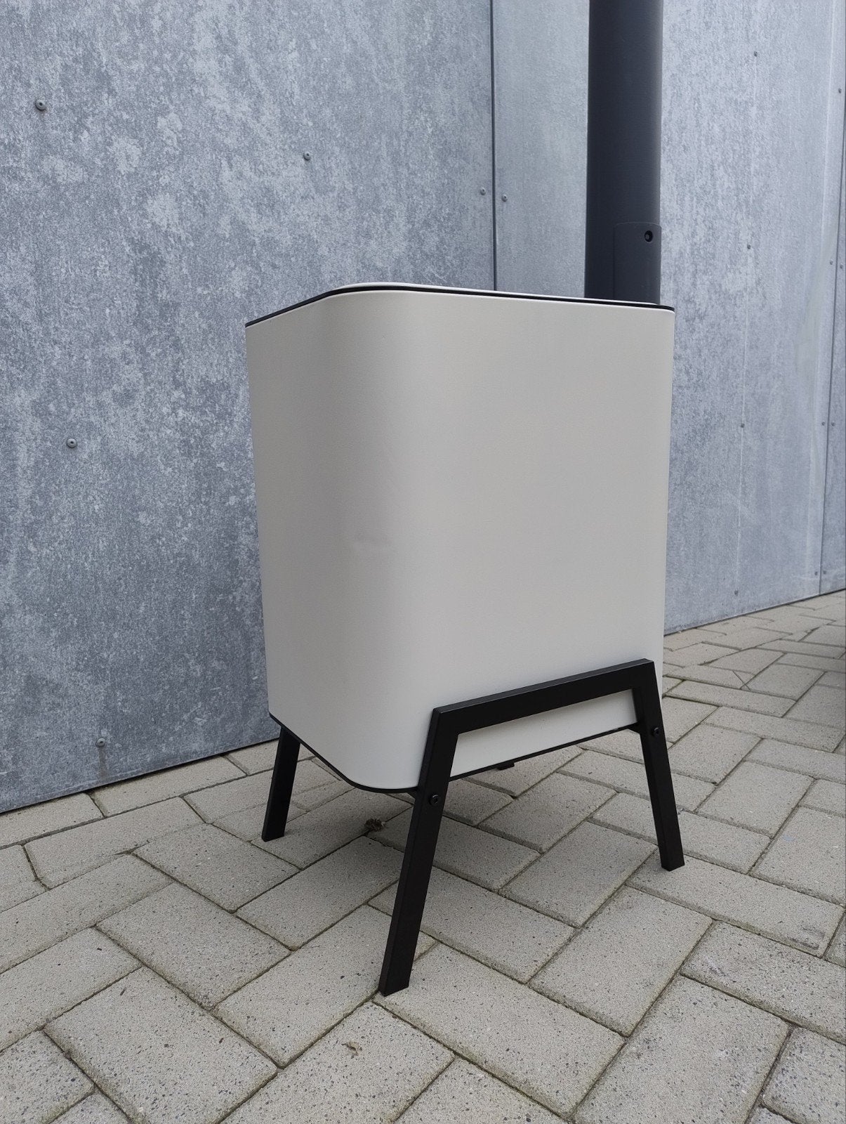 Kwantum prullenbak met 2 afdelingen - Zeer netjes, 50 – 75, Kunststof, Ophalen of Verzenden, Zo goed als nieuw
