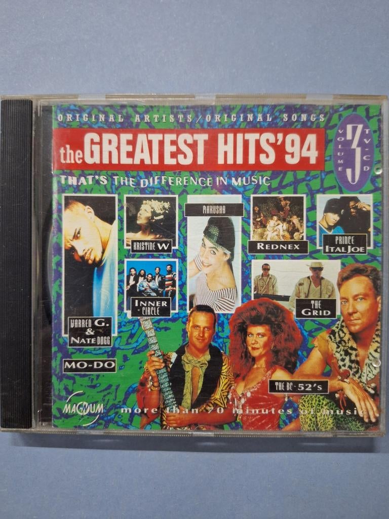 The Greatest Hits '94 CD ( Vol. 3 ), Ophalen of Verzenden, Gebruikt, Pop