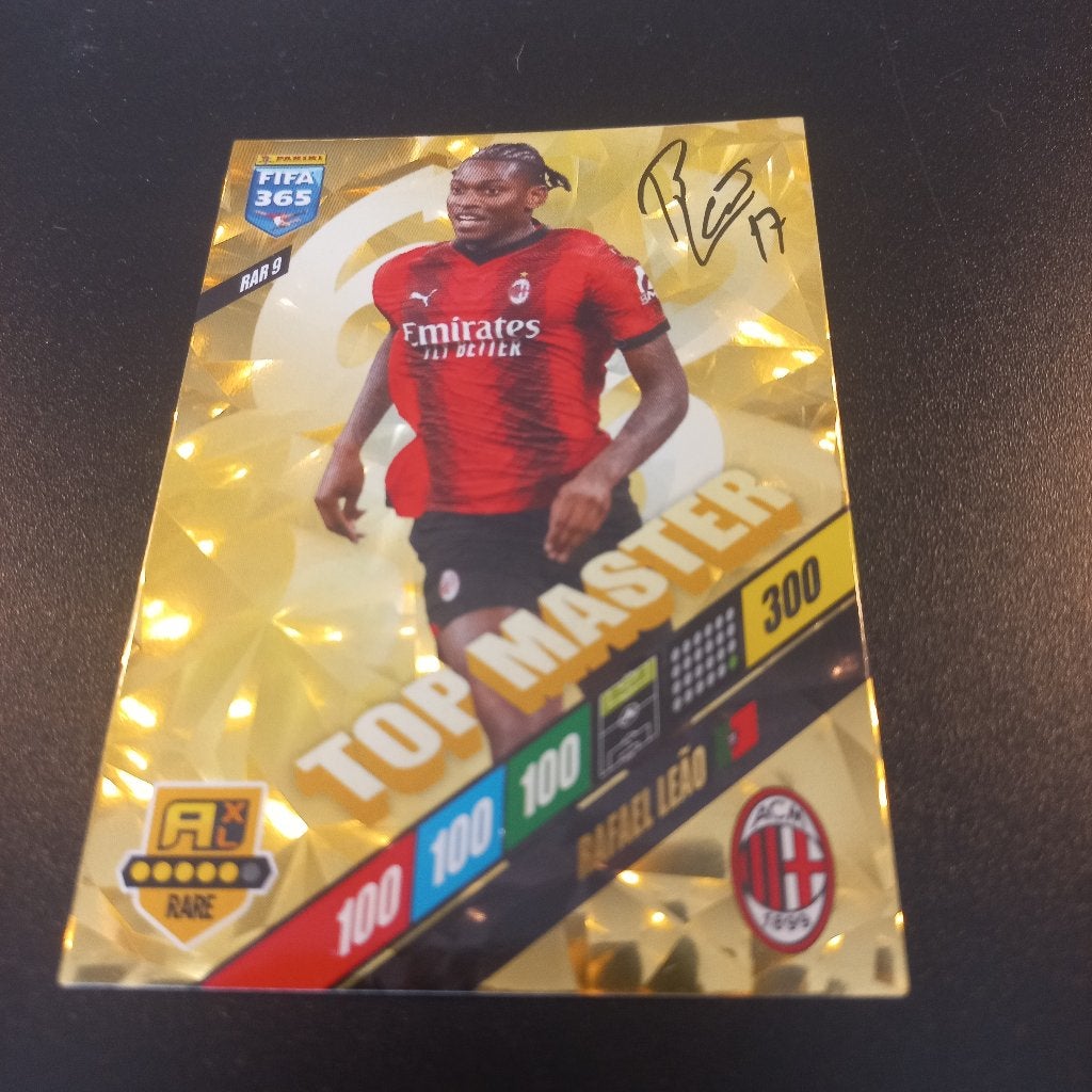 Rafael Leão #RAR9 Top Master FIFA 365 2024, Ophalen of Verzenden, Zo goed als nieuw, Buitenlandse clubs, Spelerskaart